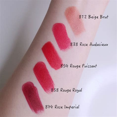 chanel rouge allure swatches|chanel rouge allure l'extrait lipstick.